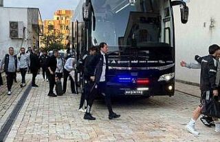 Beşiktaş kafilesi Gaziantep’te