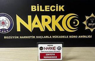Bilecik’te uyuşturucu operasyonu: 3 gözaltı