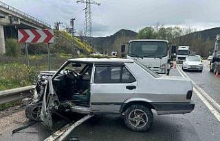 Bilecik’te zincirleme trafik kazası; 4 yaralı
