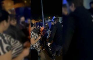 Bir anda parlayan at sahibine kabusu yaşattı