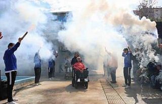 Boccia şampiyonlarına kutlama