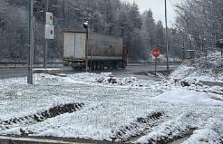 Bolu Dağı beyaza büründü
