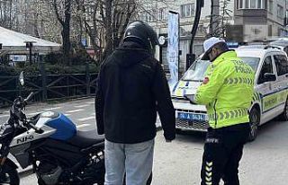 Bolu’da kurallara uymayan bin 793 sürücüye ceza