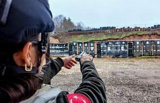 Bolu’da ormancılar atış poligonunda kıyasıya...