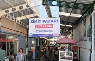 Bozdoğan’da Simit Pazarı Sokağı düzenleme çalışması...