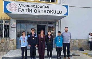 Bozdoğanlı öğrencilerden Türkiye ikinciliği