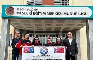 Bozüyük’ten Avrupa’ya mesleki yolculuk, öğrenciler...