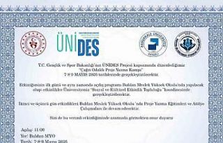 Buldan MYO ’Çağrı Odaklı Proje Yazma Kampı"...