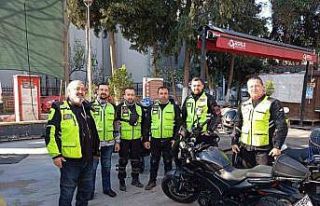 Buldanlı motosikletçilerden ’Güvenli Sürüş’...