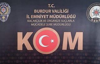 Burdur’da 27 adet tarihi eser ve 79 adet sikke ele...