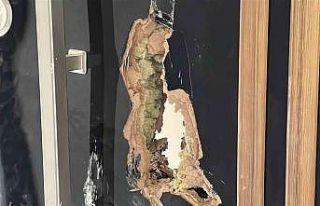 Burdur’da inşaat halindeki apartmana zarar veren...