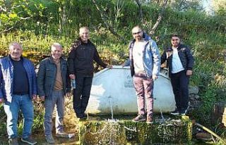 Burhaniye’de çeşmelerden fışkıran sular bereketli...