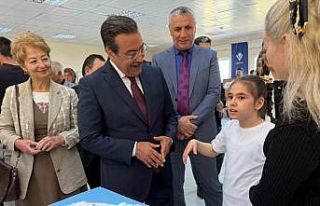 Burhaniye’de özel öğrencilerin düzenlediği...