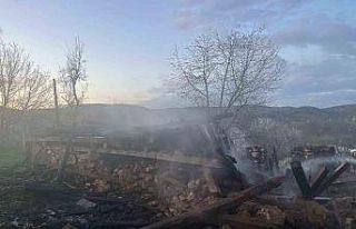 Bursa’da 2 katlı ev alevlere teslim oldu
