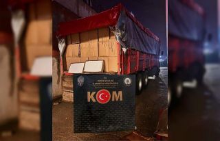 Bursa’da 4 milyonun üzerinde dolu makaron ele geçirildi