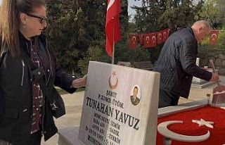 Bursa’da şehidin hatırası çalındı, şüpheli...