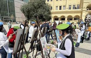 Büyükçekmece’de Dünya Sanat Günü etkinliği