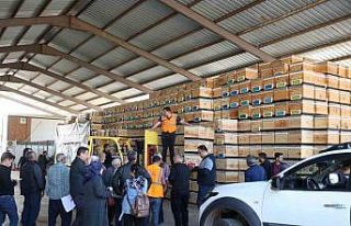 Büyükşehirden üreticiye arı kovanı desteği