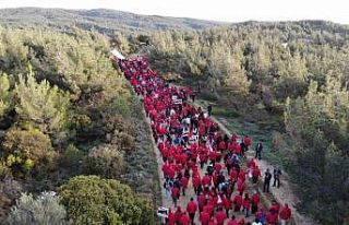 Çanakkale’de binlerce kişi, 57’nci Alay’ın...