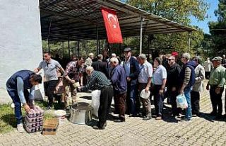 Çan’da geleneksel ilk köy hayrı yapıldı