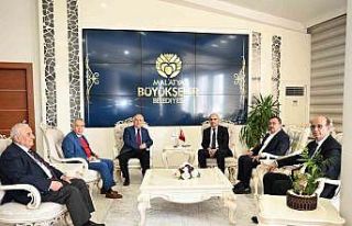 Cemil Çiçek, Başkan Er’i ziyaret etti