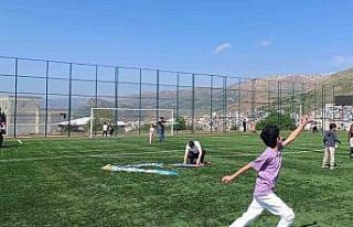 Çermikte uçurtma şenliği düzenlendi