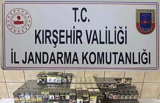 Çiçekdağı’nda kaçak sigara operasyonu