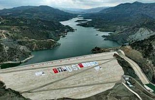 Çiftçiler, Çetintepe Barajı’nın Araban Ovası’nı...