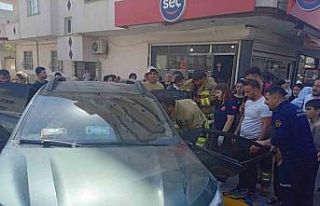 Cizre’deki kazada araçta sıkışan sürücüyü...