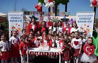 Çocuklar Gündüz Bakımevinde 23 Nisan büyük bir...