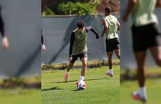 Corendon Alanyaspor, Trabzonspor maçı hazırlıklarını...