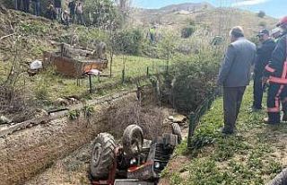 Çorum’da traktör kazasında yaralanan genç kız...