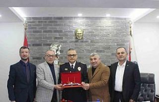 ÇTB’den ilçe emniyetine Polis Haftası kutlaması
