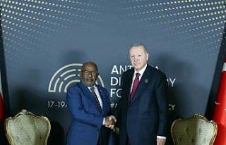 Cumhurbaşkanı Erdoğan Komorlar Birliği Cumhurbaşkanı...