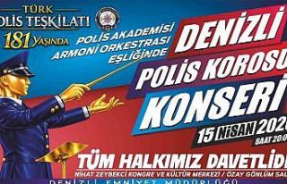 Denizli’de Polis Haftası’na özel konser düzenlenecek