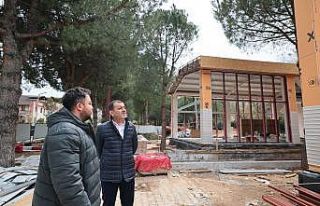 Denizli’nin modern sosyal tesisi hızla yükseliyor