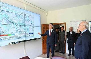 Denizli’nin orman yangınlarına karşı mücadele...