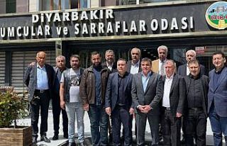 DESOB Başkanı Ebedinoğlu, Diyarbakır Kuyumcular...