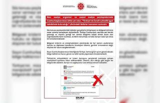 Dezenformasyonla Mücadele Merkezi: "‘Türkiye’nin...