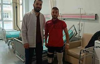 Dinarsporlu Ramazan Demir’e başarılı ameliyat