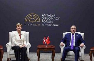 Dışişleri Bakanı Fidan, Letonyalı mevkidaşı...