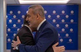 Dışişleri Bakanı Fidan, Suriyeli mevkidaşı ile...