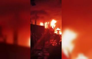 Diyarbakır’da geri dönüşüm tesisinde korkutan...