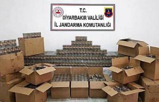 Diyarbakır’da kaçakçılık operasyonlarında...