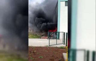 Diyarbakır’da korkutan yangın