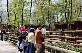 Doğaseverlerin uğrak noktası Ormanya bahara "merhaba"...