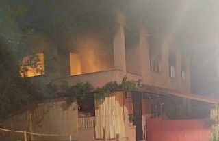 Dörtyol’da müstakil evden alevler yükseldi