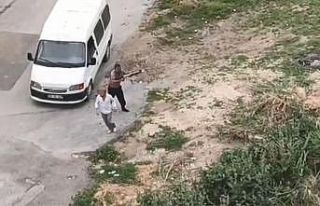 Dün taşlarla saldırdılar, bugün silahlarla ateş...