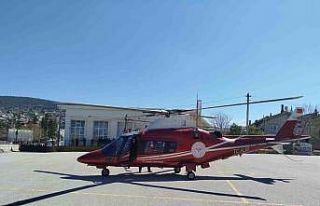 Duvara çarpan kamyonun sürücüsü hava ambulansıyla...