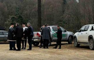 Düzce’de doğalgaz çalışması sırasında heyelan:...